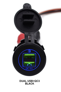 Panneau de change de <span class=keywords><strong>voiture</strong></span> étanche et résistant au feu <span class=keywords><strong>DS1</strong></span> PA66, avec prise d'alimentation en USB et monotrou - Product Image 3