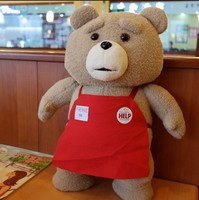 Ted Teddy Bear Jouet en peluche Sofa I Love U Bow Tie Cuddle Grand Couple Mariage Fox Teddy Bear Jouet en peluche Teddy Bear Doll Kids Gift