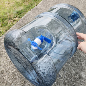 Ventas directas de fábrica Cubo de mango de plástico de <span class=keywords><strong>5</strong></span> galones con grifo 19L Botella de agua mineral Cubo de PC - Product Image 3