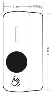 Nordson NF-C3 no \ NC \ COM nút thoát cảm biến hồng ngoại kim loại gắn trên bề mặt DC12V-24V - Product Image 4