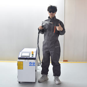 4 dans 1 machine portative de soudure et de nettoyage de laser de fibre pour l'acier au carbone inoxydable en aluminium Produits Offre Spéciale - Product Image 1