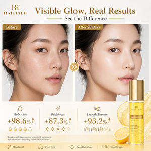Spray d'essence éclaircissante à la vitamine <span class=keywords><strong>C</strong></span> et au niacinamide, marque privé<span class=keywords><strong>e</strong></span>, léger, non collant, hydratant et apaisant pour un éclat rosé - Product Image 5