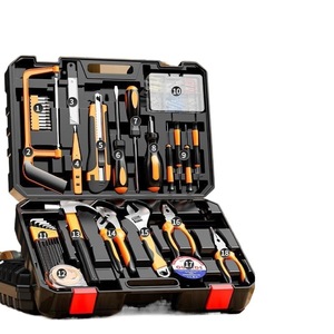 Multi Function Tool Set 18 Pieces Home Repair Kit With Screwdrivers Wrenches Pliers And More For Household Use - Product Image 1