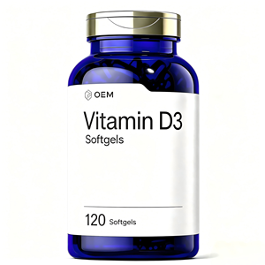 Cápsulas Blandas de Vitamina D3 al por Mayor (ODM/OEM) 5000 UI para Apoyo Inmunológico, Función Muscular Saludable y Salud Ósea - Product Image 1