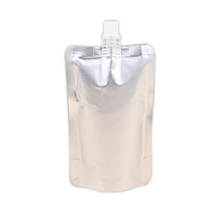 จีนขายส่งถุงฟอยล์อะลูมิเนียมใสแบบตั้งได้พร้อมจุกสำหรับบรรจุของเหลว ขนาด 20 มล. 50 มล. 100 มล. 250 มล. 500 มล. 1000 มล. รับผลิตตามสั่ง - Product Image 1