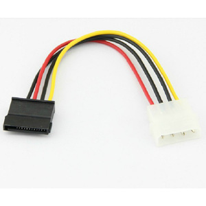 Adaptador de corriente Sata, cable de alimentación de 4 pines Ide a 15 pines Sata para unidad óptica de disco duro - Product Image 3