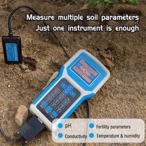 Medidor de Nutrientes do Solo Portátil 7 em 1 Testador Analisador de <span class=keywords><strong>pH</strong></span> do Solo Sensor NPK do Solo - Product Image 6