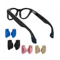 Dispositif de fixation de lunettes en silicone antidérapant, élastique, pour lunettes Meta Ray-Ban, clip d'oreille antidérapant
