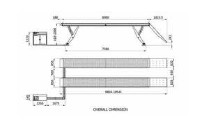 Сверхмощный подъемник на платформе, сверхмощный гидравлический подъемник, подъемник для грузовиков - Product Image 3