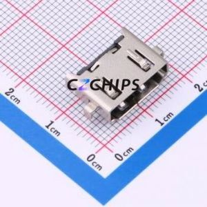 GT-HD002A-FNNG1 HDMI Connector SMD Connector ( Connector Type: HDMI-A )( Gender: Female )( Total Number of PINs: 19P ) - Product Image 1