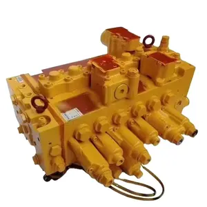 Katup distribusi hydraulic Ulis, suku cadang mesin konstruksi, PC200-8 Komatsu, katup multi jalur, kontrol 723-47-23103