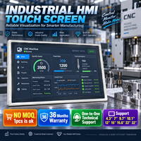 Mochuan économique, HMI PLC 15,6 pouces, garantie de 36 mois, contrôleur logique programmable pour le contrôle industriel Modbus