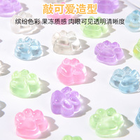 Juguete creativo para niños, suave y adorable, con garras de gatito de cristal, simulación de música, para aliviar el estrés, venta al por mayor