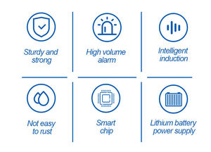Contrôleur intelligent Bluetooth pour verrou de stationnement automatique de parking public, télécommande à batterie, rotation à 180 degrés - Product Image 4