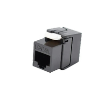 Internet Bar Réseau Câblage 180 Degrés Système Rj45 Mini Type 8P8C Rj45 Sans Outil Cat6A Keystone Jack