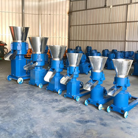 Machine à granulés à matrice plate haute efficacité, idéale pour les petites et moyennes exploitations avicoles
