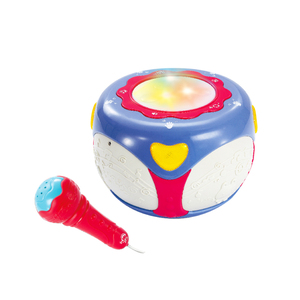 LK Toys - Juguete de Batería <span class=keywords><strong>Musical</strong></span> Eléctrica de Dibujos Animados, <span class=keywords><strong>Instrumento</strong></span> Electrónico que Funciona con Pilas con Características Educativas, Hecho de Plástico - Product Image 3