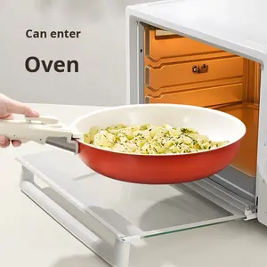 Juego de Utensilios de Cocina Antiadherentes de Metal Moderno con Mango Desmontable de 1-2L, Sartén Universal, Cacerolas, Wok, Juego de Ollas para Gas e Inducción con <span class=keywords><strong>Tapa</strong></span> de Silicona - Product Image 3