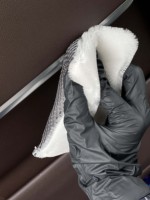 Tampon de lavage de voiture en microfibre, éponge de nettoyage intérieur pour voiture