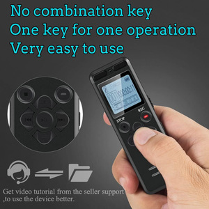 Aomago 5520 heures d'enregistrement audio, <span class=keywords><strong>dictaphone</strong></span>, enregistreur vocal numérique à activation vocale pour les conférences - Product Image 5