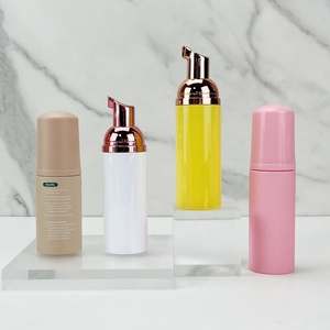 Botella de Plástico PET de 100ml y 50ml con Bomba de Espuma, Impresión Serigráfica Personalizable, Envase Cosmético para Dispensador de Jabón, Mousse y Limpiador - Product Image 2