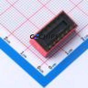 DS-07RP DIP Switch Through hole Component (THT) Switch ( Number of Switch Sections: 7 )( Lead Spacing: 2.54mm )( Color: Red ) - Product Image 2