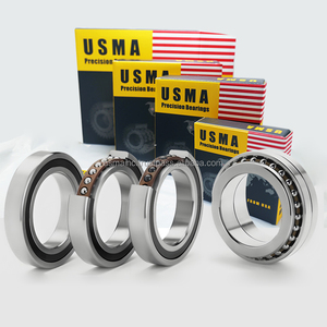 Rodamientos de Bolas de Contacto Angular de Una Hilera USMA 7318 7326 7320, Rodamientos de Motor Eléctrico de Alta Velocidad, Rodamiento 7326 BECB - Product Image 1