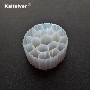 Média filtrant flottant Biocell pour le traitement de l'eau, réacteur à biofilm actif utilisé dans les bassins d'aération - Product Image 6