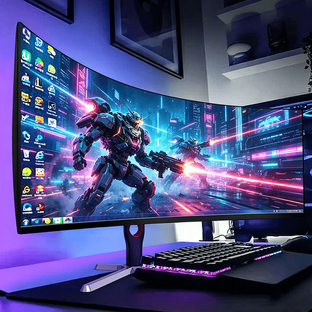 Factory Wholesale 144Hz 19/34/49 Inch 2K FH-D Gaming Portable Monitor IPS LCD with 1ms Response Time and 100% SRGB