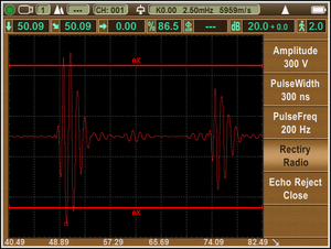 Detector de Fallas Ultrasónico Digital de Alta Rentabilidad con Rango de Medición de 0-15000 mm y Rango Dinámico de 40 dB - Product Image 5