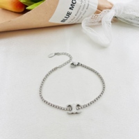 Bracelet pour femme en acier inoxydable avec charme en forme de lettre yl rétro en or, bijoux de marque avec logo, entièrement serti de diamants