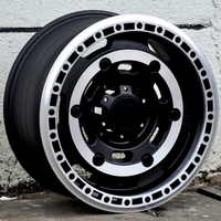 Jantes en alliage tout-terrain personnalisées 16x8 17x8.5 18x8.5 6x139.7 pour Toyota Land Cruiser Hilux Prado 4Runner Nissan Patrol D-Max