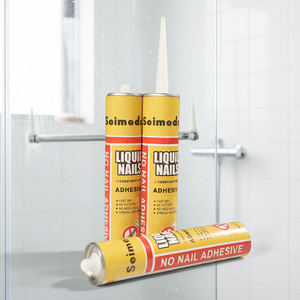 Adhésif de construction liquide SEIMEDA, imperméable, neutre, monocomposant, <span class=keywords><strong>colle</strong></span> sans clous - Product Image 1