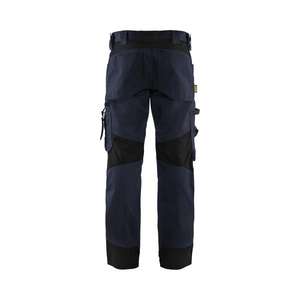 BLAKLADER - 155618608699C48 <b>Trousers</b> without nail pockets Dark <b>navy</b>/Black - EAN 7330509764558 <b>WORK</b> <b>TROUSERS</b> CARGO <b>WORK</b> <b>TROUSERS</b> - Product Image 2