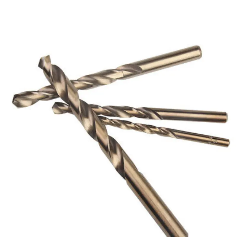 High quality M35 Co5% Hardness 135 degree fully ground Twist drill bit for stainless