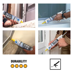 Adhésif scellant MS structurel, colle à verre MS, adhésif scellant à bas <span class=keywords><strong>prix</strong></span> pour fenêtres et verre - Product Image 1