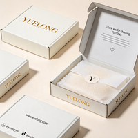 Boîte d'emballage pour hijab en carton ondulé avec logo personnalisé, boîtes d'expédition écologiques pour produits de beauté naturels, boîte à courrier en papier artisanal pour cadeaux