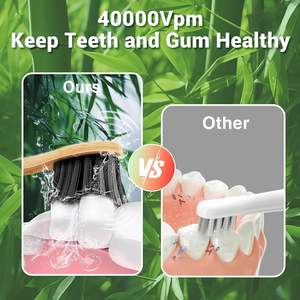 Meilleur prix Brosse à dents intelligente imperméable certifiée CE OEM ODM Brosse à dents électrique sonique - Product Image 4