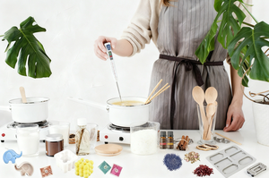 Набор для изготовления свечей своими руками для начинающих — полный комплект с белым кусковым соевым воском 100% чистого промышленного качества. Создайте свои собственные ароматические свечи. - Product Image 2