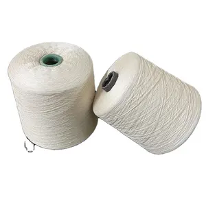 Factory Price 2/28 NM 16S/2 Polyester Rayon 65/35 Blended Ring Spun Knitting Yarn For Sweater and Weaving