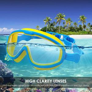 Wholesale Professional Waterproof Anti-Fog UV Protection Silicone Swimming Goggles for Child - Product Image 5
