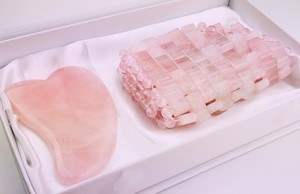 Cura di bellezza Bian Del Corpo di Pietra Raschiando Strumento di Massaggio Del Viso Rullo di Giada Quarzo Rosa Naturale Gua <span class=keywords><strong>Sha</strong></span> - Product Image 6