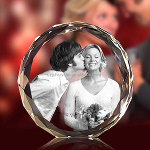 Trofeo de Cristal Único para Regalos Empresariales, Transparente, Estilo Folclórico <span class=keywords><strong>Original</strong></span> Occidental, para Bodas, OEM, Deportivo, Globo, Bola, Impresión UV, Grabado - Product Image 3