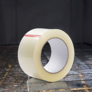 Cinta Adhesiva Acrílica Superfina, Transparente, Autoadhesiva, Ecológica, de BOPP, Biodegradable, Impermeable, para Embalaje de Cartón - Product Image 2