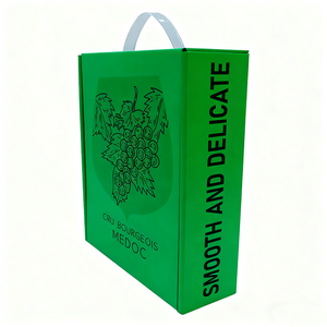 Boîte d'emballage écologique en PLA, petite boîte à rabat avant, boîte d'expédition pour boissons, collations, abonnements mensuels - Product Image 2