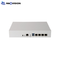 Vente directe usine – Mini PC 1U J4125 4 ports LAN RJ45 I226V Quad Core, logo OEM/ODM, pare-feu 1U montable en rack, routeur Pfsense AES-NI