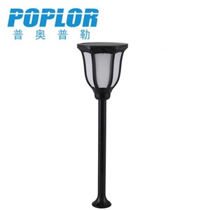 Lámpara Solar de Jardín Poplor, 3W LED, Antorcha para Exteriores, Impermeable IP65, Independiente - Product Image 1