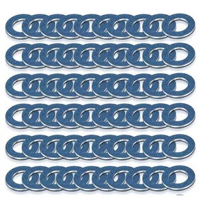 Toyota Oil Pan Gasket 90430-12031 Aluminum Drain <b>Plug</b> Washer Automotive Engine System Part - Product Image 2
