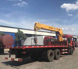 Grúas de Pluma para Remolque HOWO DONGFENG <span class=keywords><strong>ISUZU</strong></span>, Camión de 10 Toneladas con Pluma Telescópica Recta y Plataforma de Cesta - Product Image 5