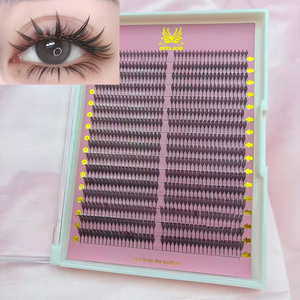 Extensiones de Pestañas de Anime con Diseño Nuevo, Pestañas de Anime Pre-fabricadas con Forma de Espiral, Bandejas de Pestañas de Anime Suaves y Esponjosas - Product Image 1